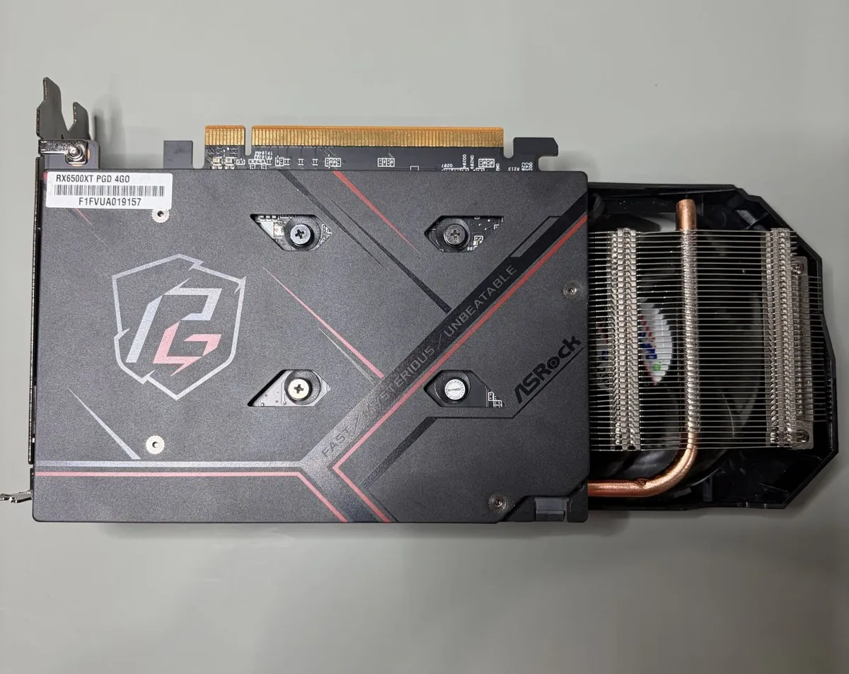 ASRock Radeon RX 6500 XT 4GB GDDR6 Graphics Card - Image 3