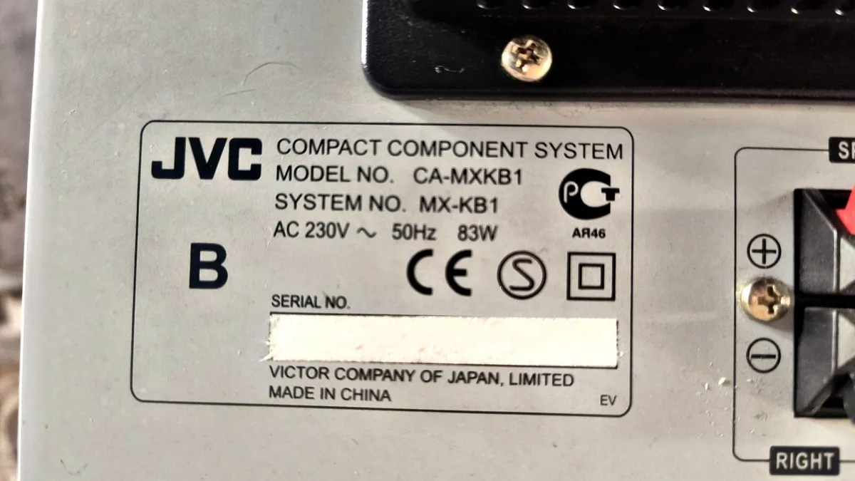 CD Cassette Player AM FM Stereo Tuner - Image 2