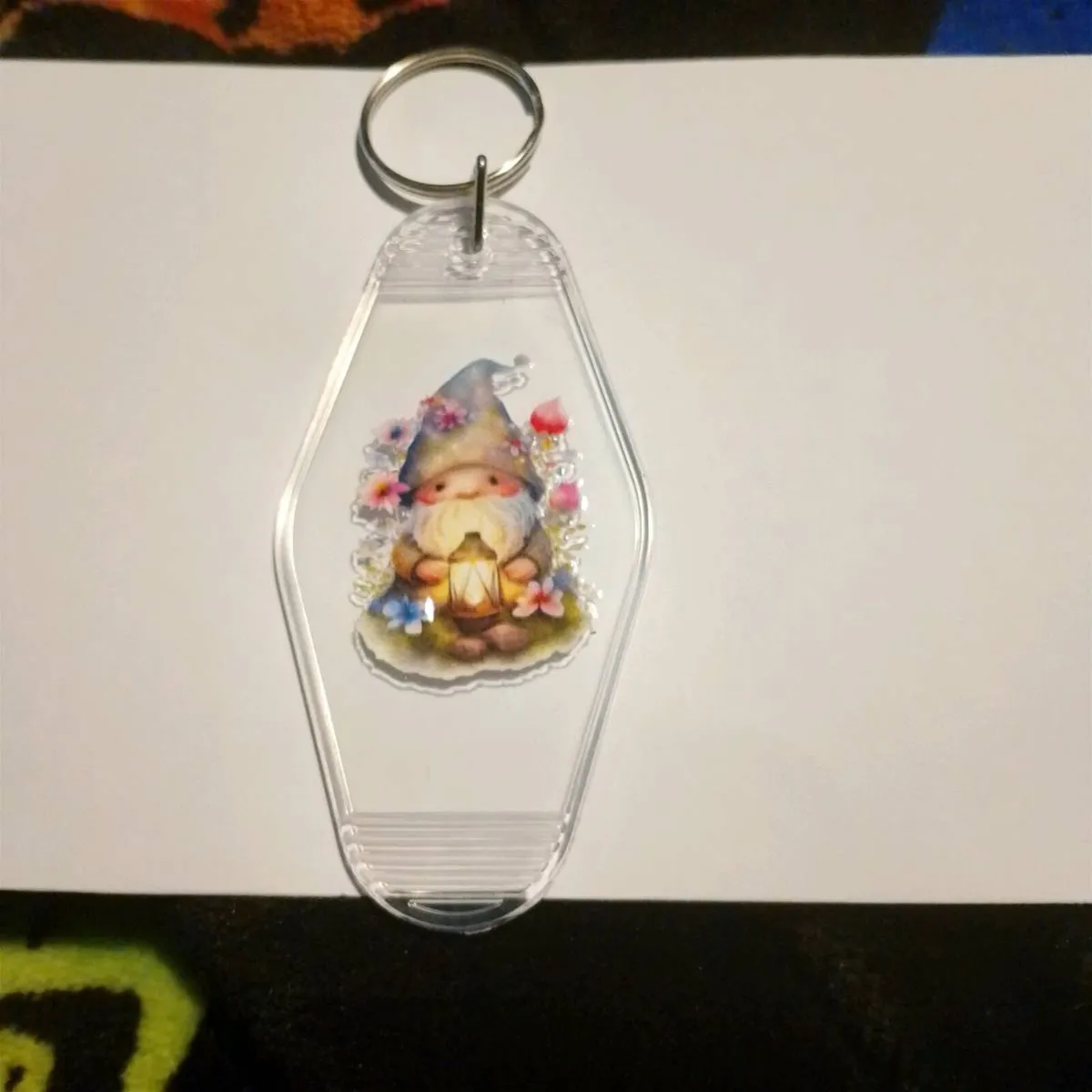 Acrylic Keyrings for sale ideal for Christmas gift - Image 1