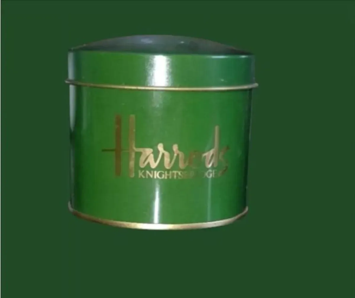 Pristine Vintage Sealed Harrods Biscuit Tin - Image 3