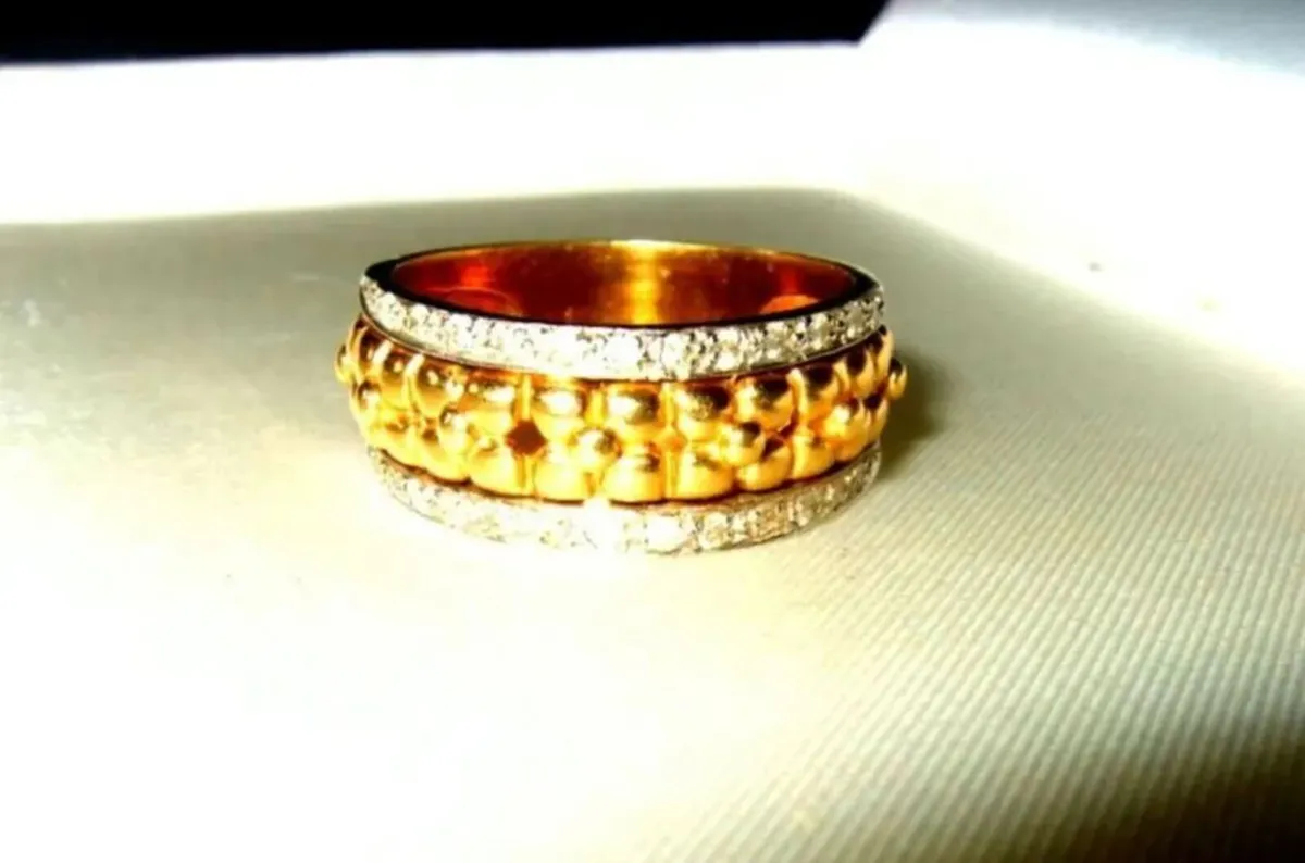 Vintage 18ct Gold/Diamond Hallmarked Ring - Image 3