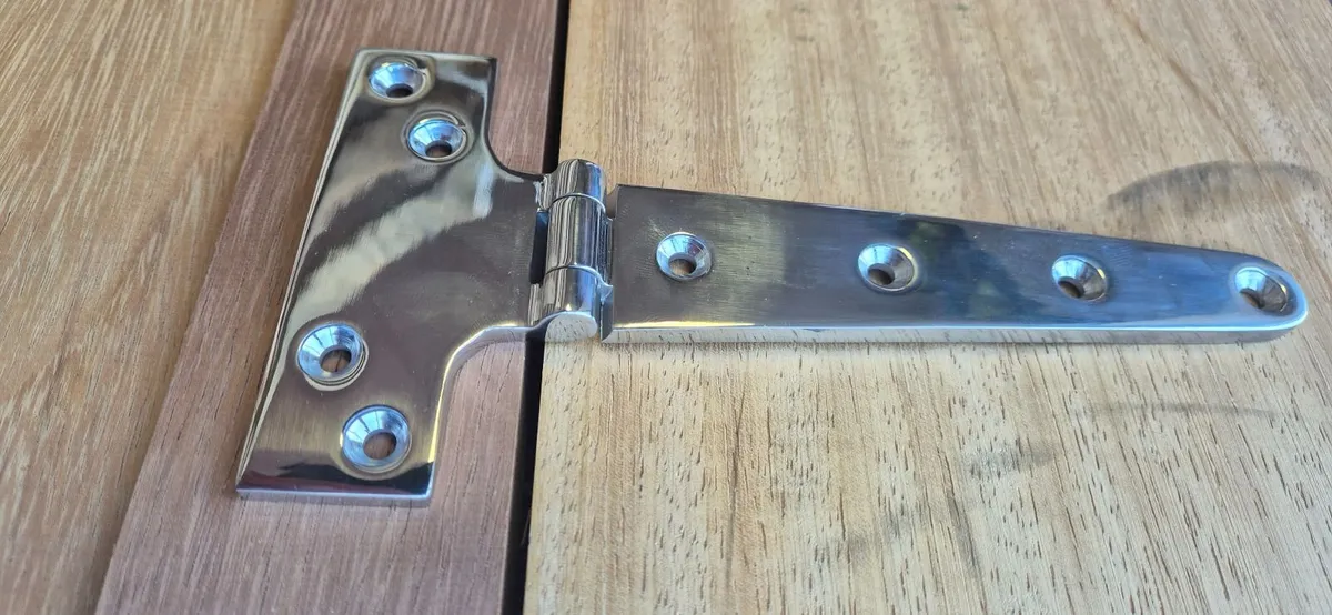 A4 Marine Grade Hinge 5mm x 195 x98