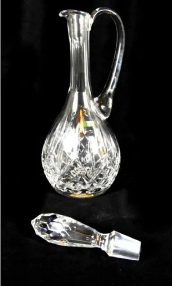 Vintage Galway Crystal "Leah" Claret Jug Decanter - Image 2