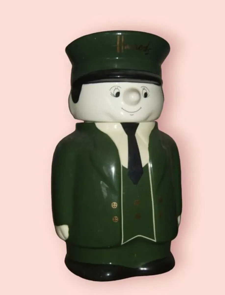 Vintage Harrods Ceramic Doorman Cookie Jar - Image 4
