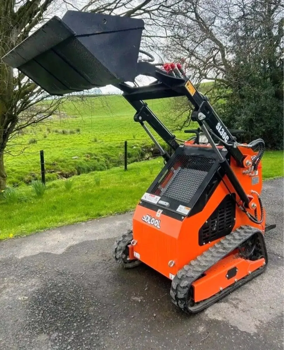NEW MINI SKIDSTEER DIESEL SL36 CD - Image 1