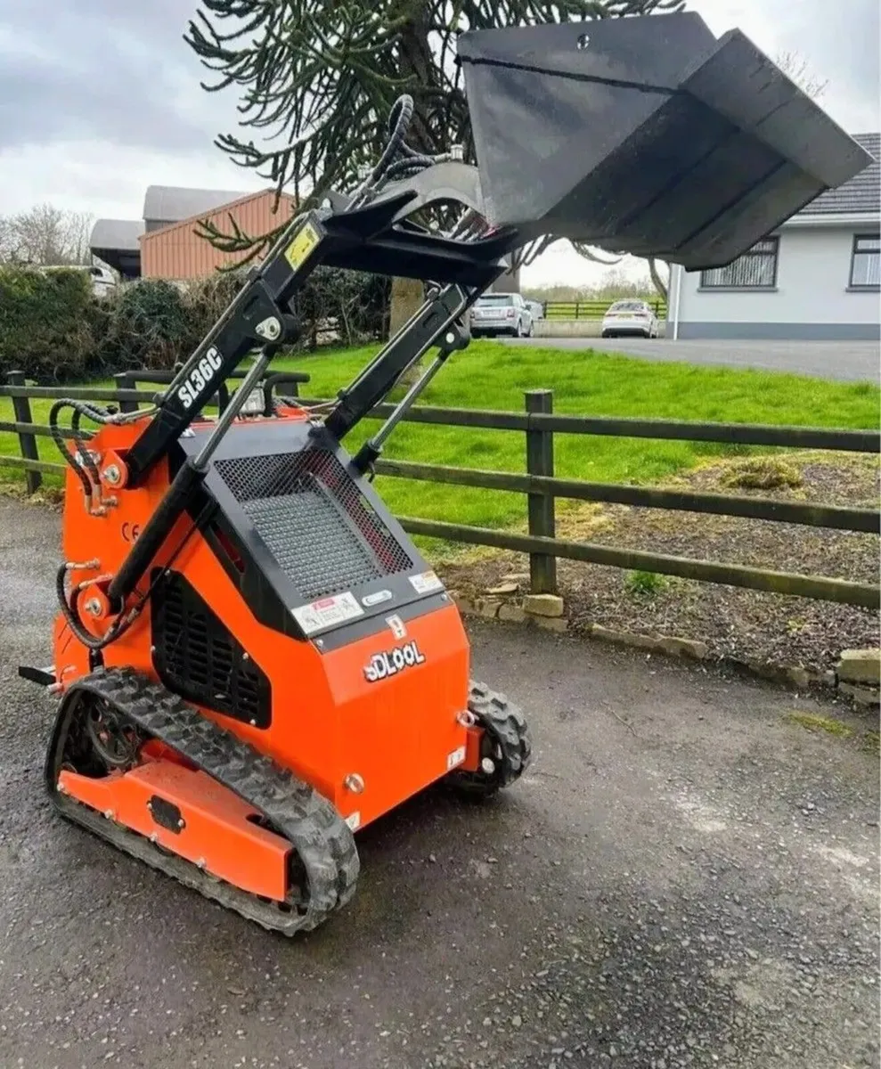 NEW MINI SKIDSTEER DIESEL SL36 CD - Image 4