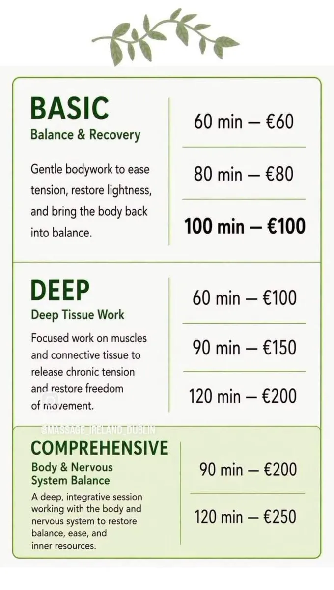 RESTORATIVE MASSAGE - Image 2