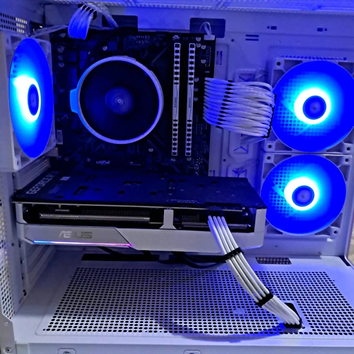 White Gaming PC – RTX 3060 Ti | Excellent Conditio - Image 2