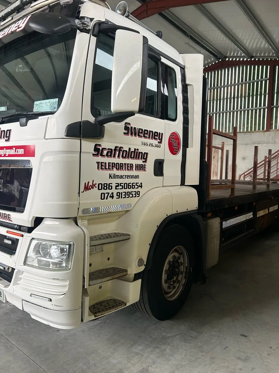 For sale man flat bed lorry. - Image 4