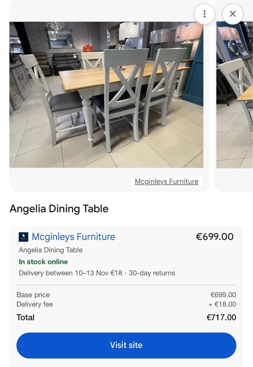 Extending Oak Dining Table - Image 4