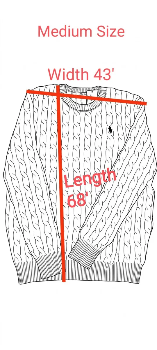 Ralph Lauren Cable knit jumper - Image 3