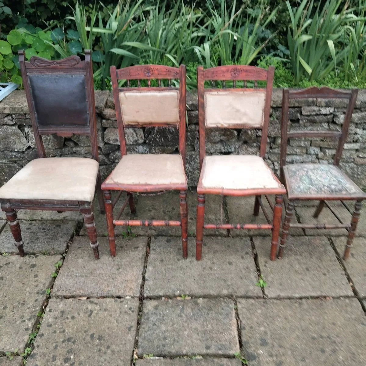 4 Antique Chairs - Image 2