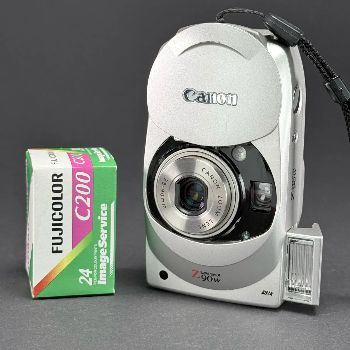 Canon Sure Shot Z90W point and shoot film camera - Image 1