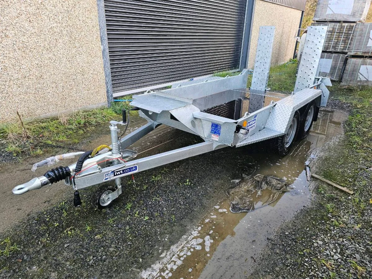 Ifor williams GH94BT plant trailer - Image 1