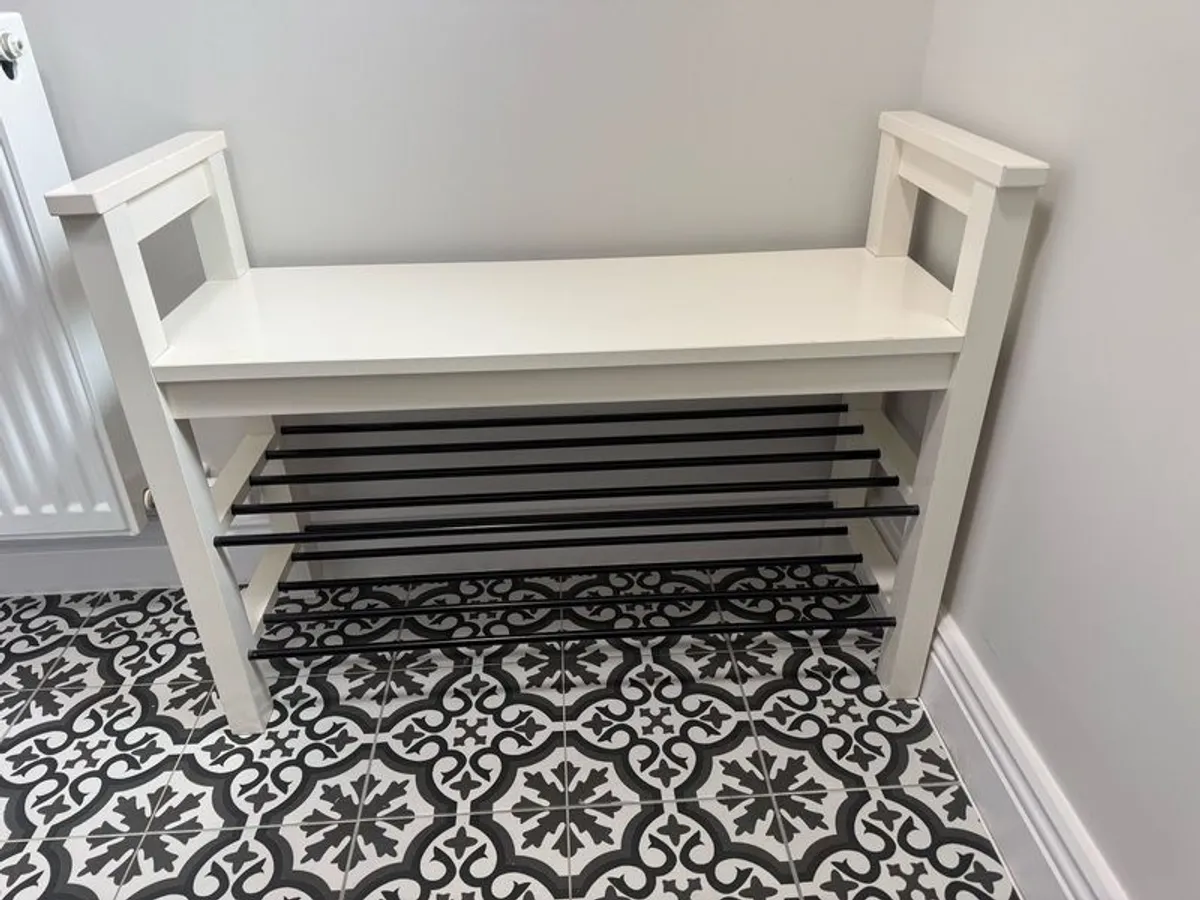 HEMNES Bench with shoe storage - Image 2