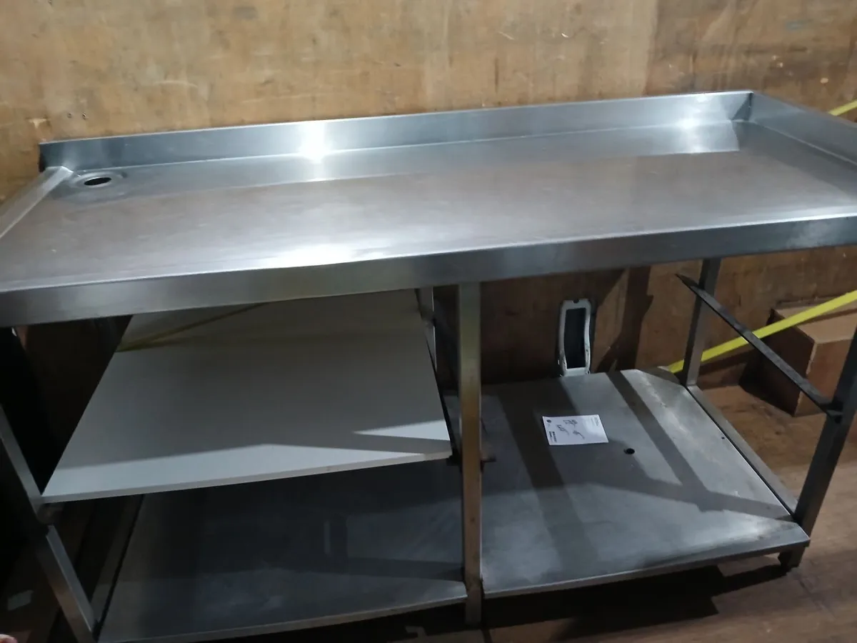Stainless steel cabbinet table x showroom - Image 4