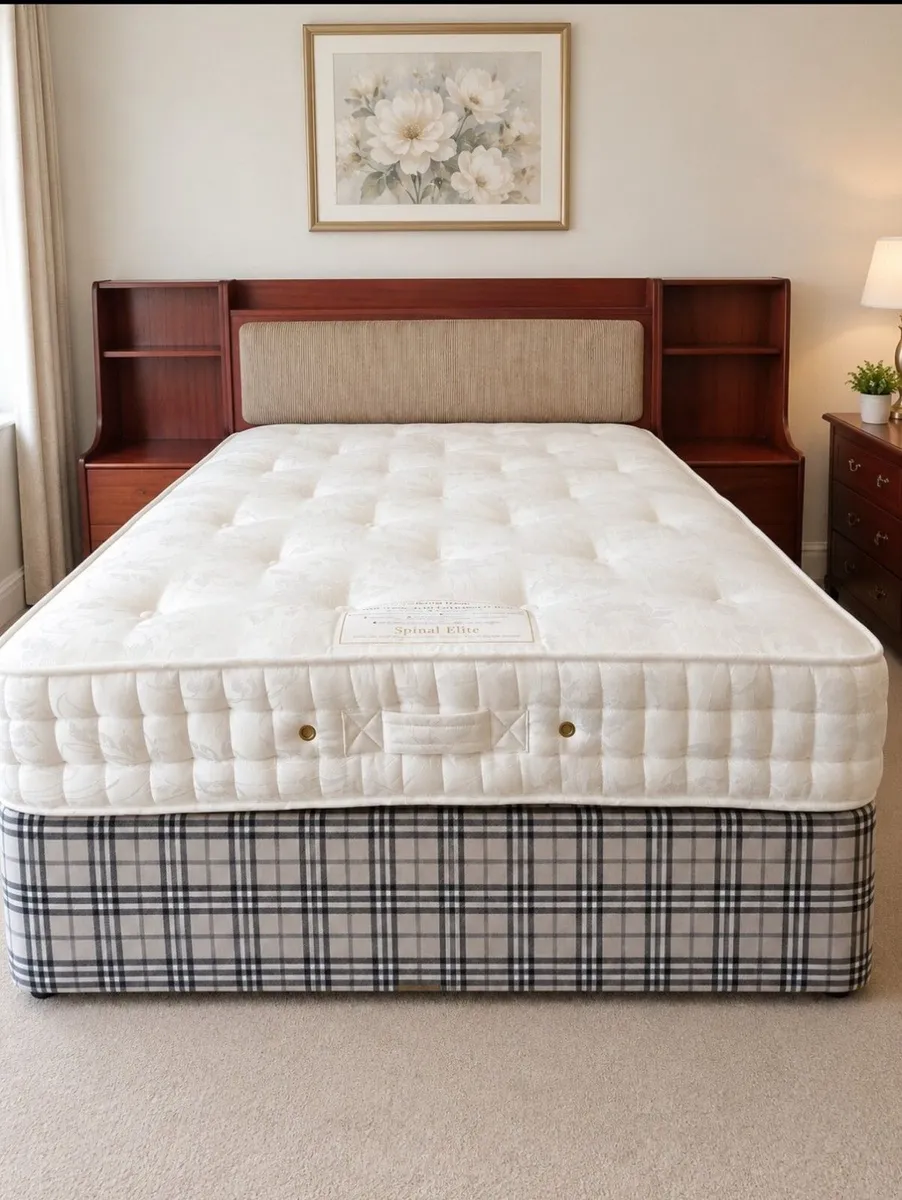 Double Bed Frame and King Koil Spinal Elite mattre - Image 4