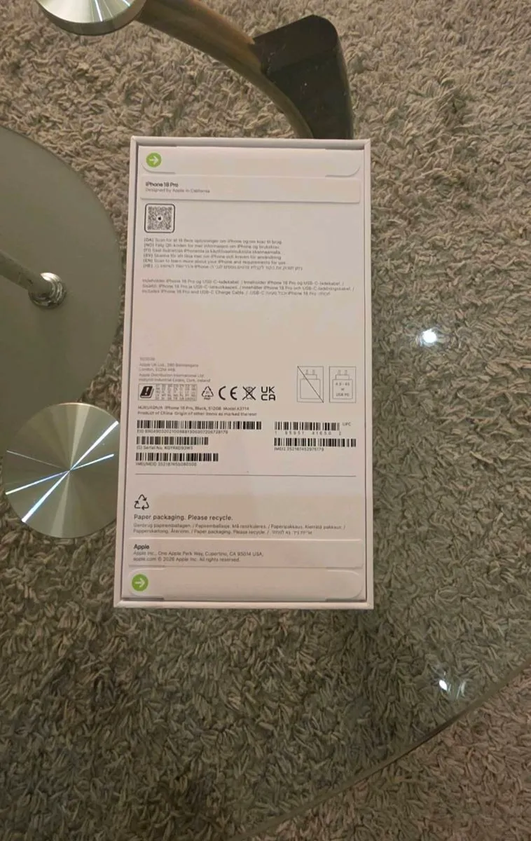 Apple Iphone 18 Pro 512GB IRISH - Image 2