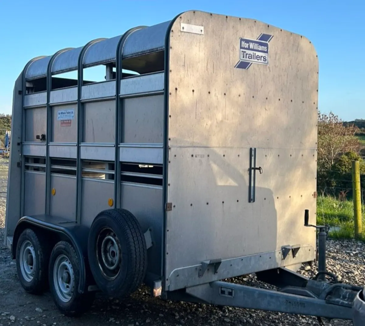 8X5 Ifor Williams Livestock Trailer - Image 2