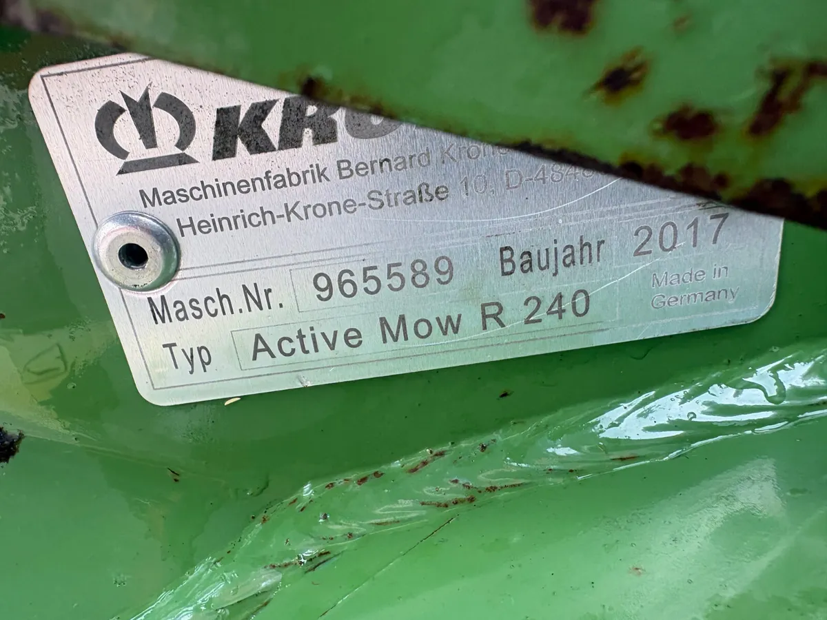 KRONE ACTIVE MOW 240 - Image 4