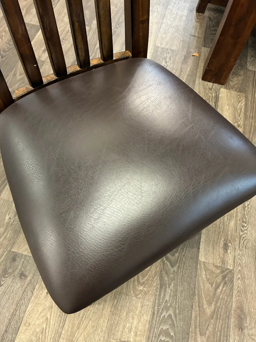 8 solid wood Dining Chairs - Image 2