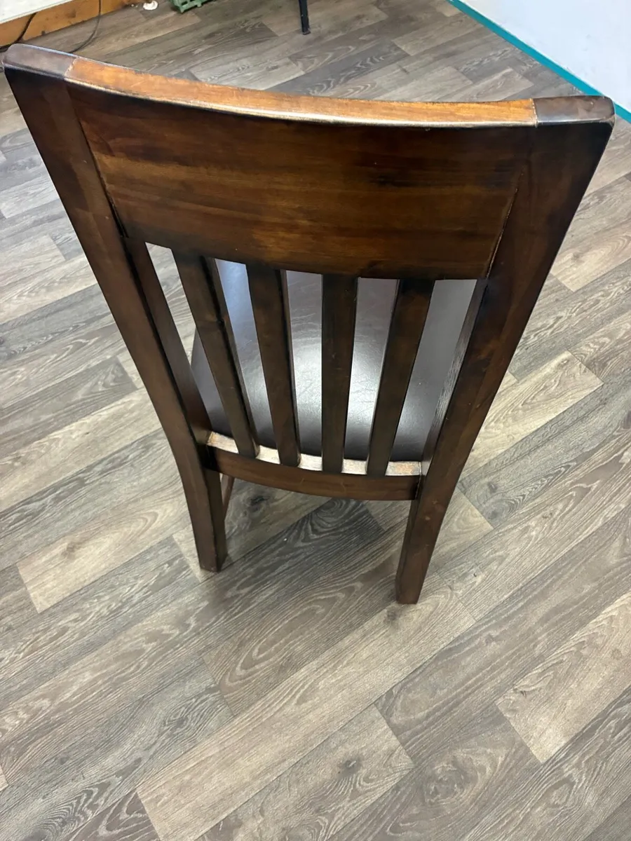 8 solid wood Dining Chairs - Image 3