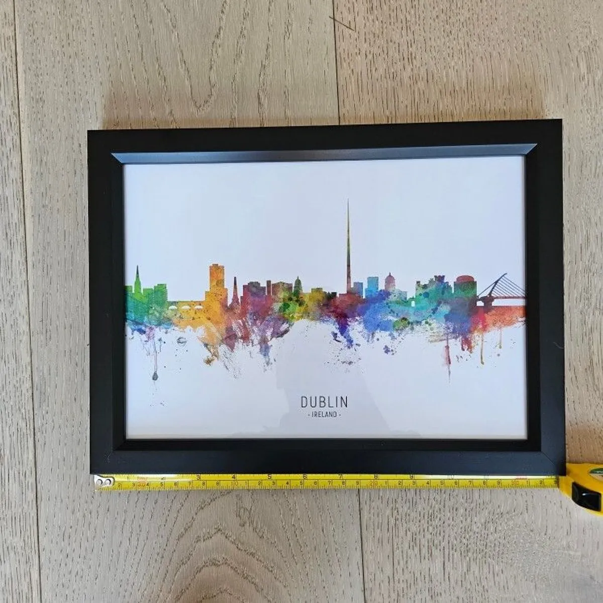 Framed print of Dublin landscape - Image 1