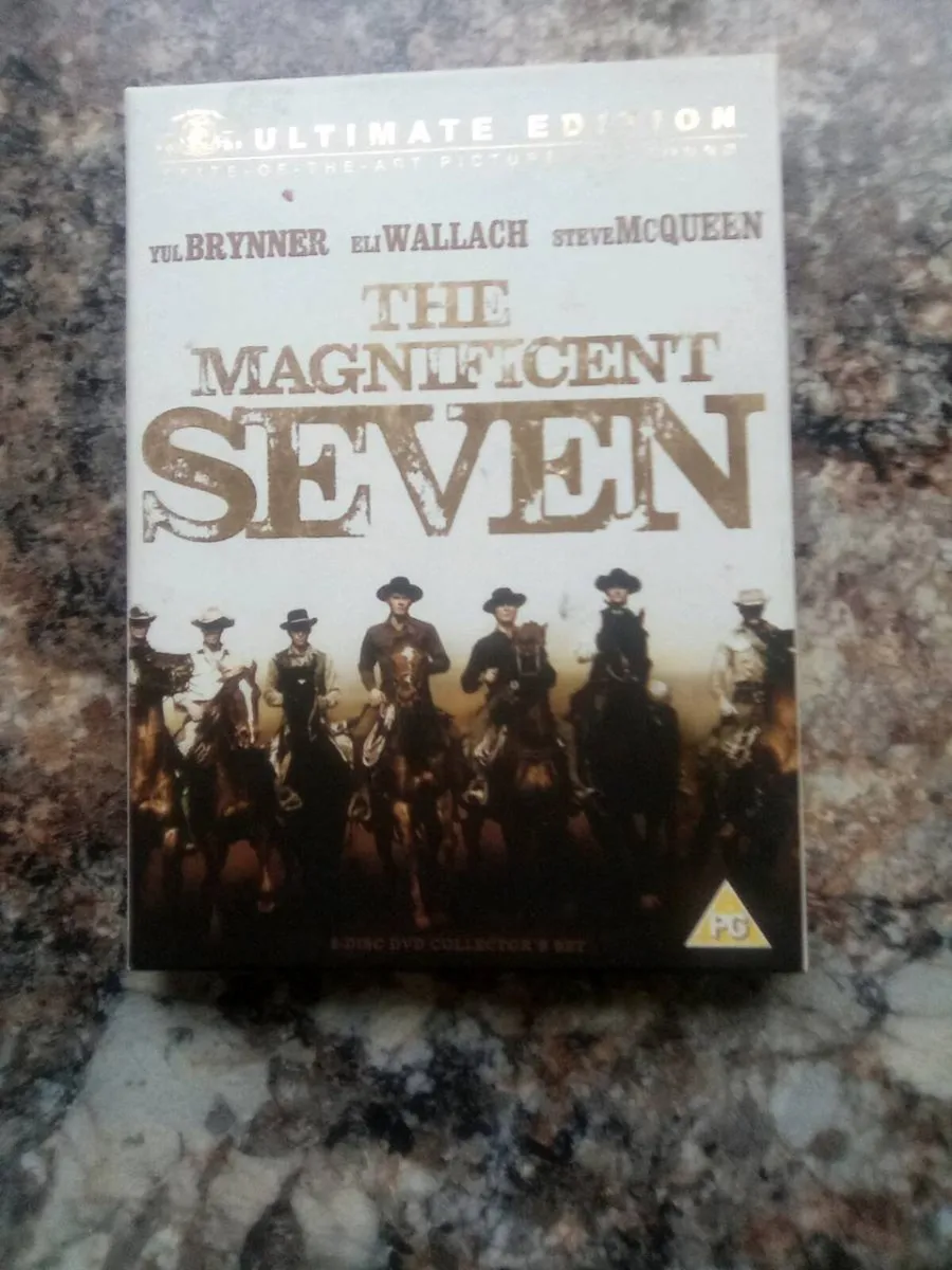 2.  D.V D. S.   Of.  THE. MAGNIFICENT.   SEVEN. - Image 2