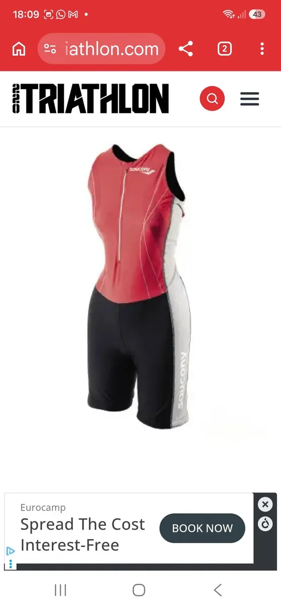 Triathlon women's  suit new - Image 1