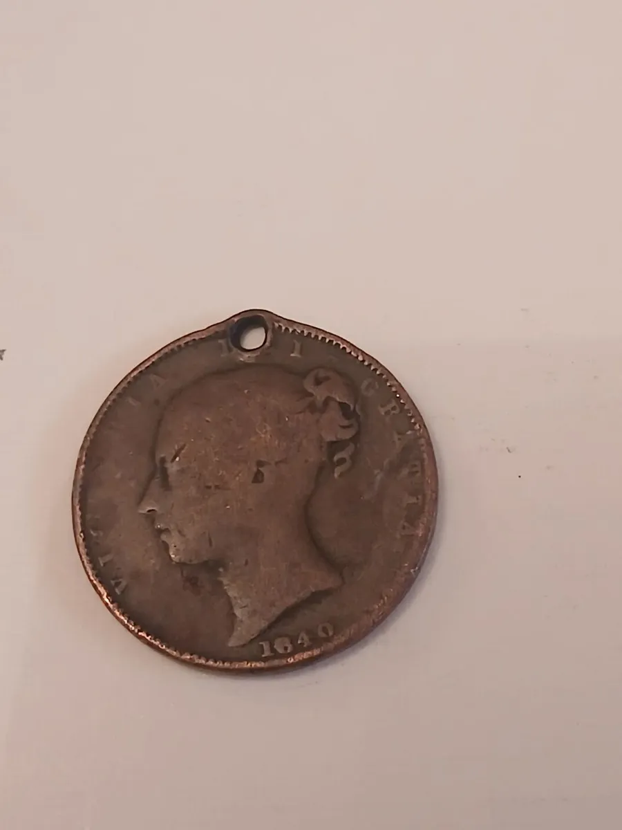 1840 British coin - Image 1