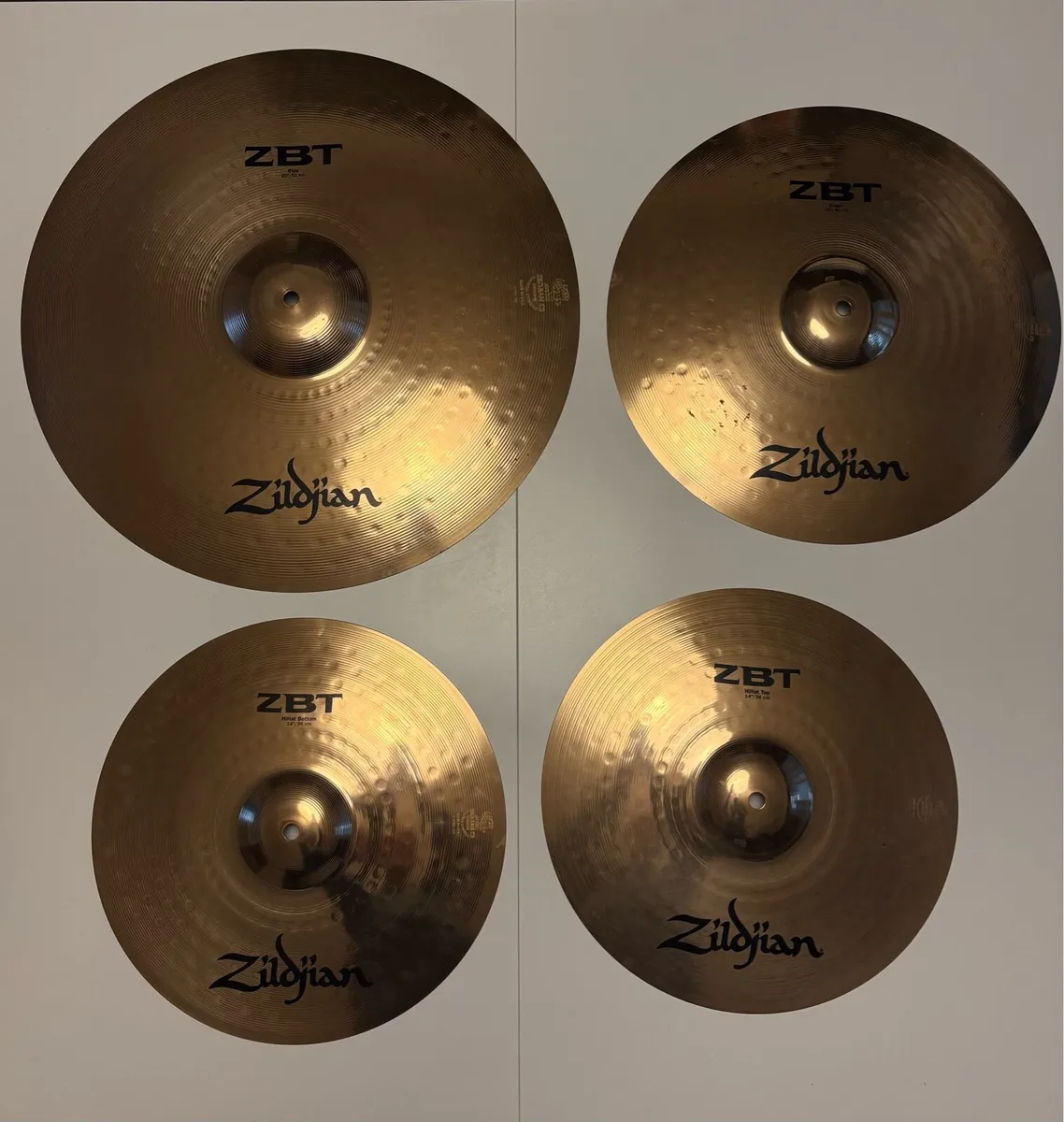 Zildjian 4 Pro Cymbal Set-up - Image 4