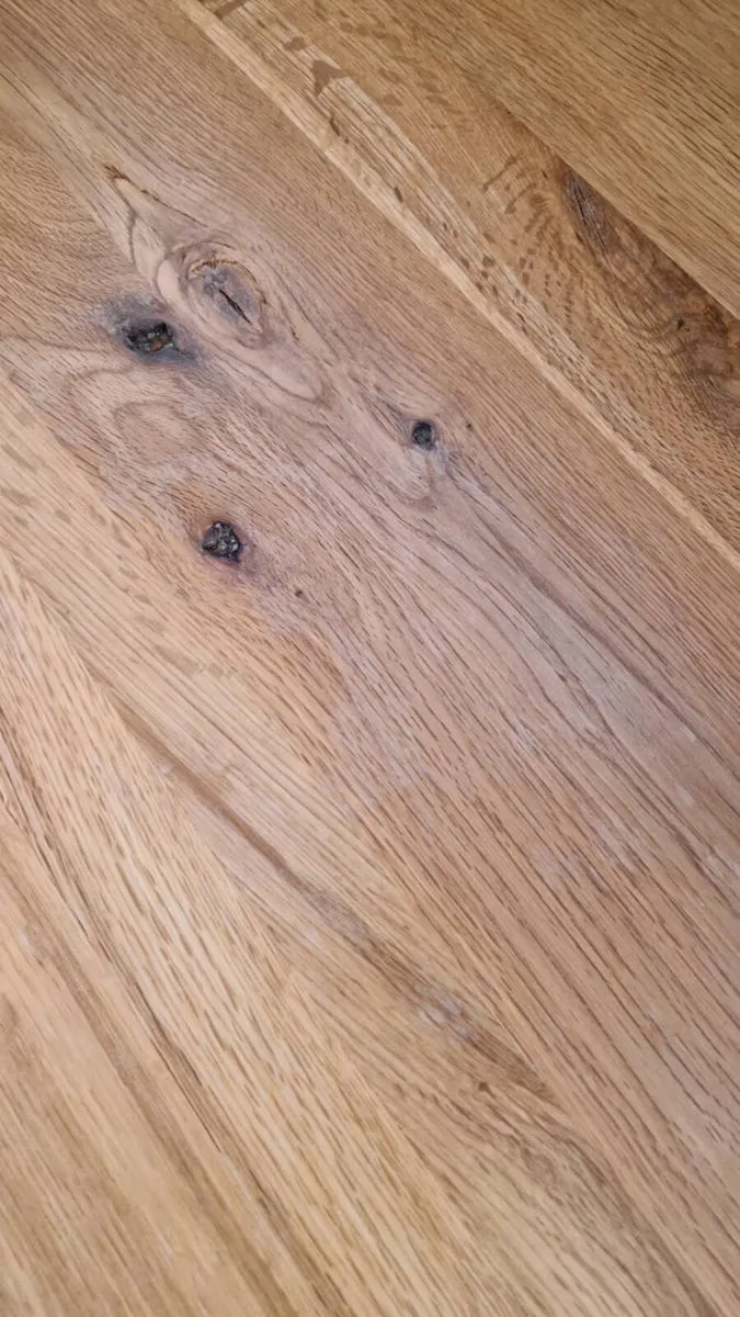 Solid Oak Wooden bench kitchen seat. - Image 4