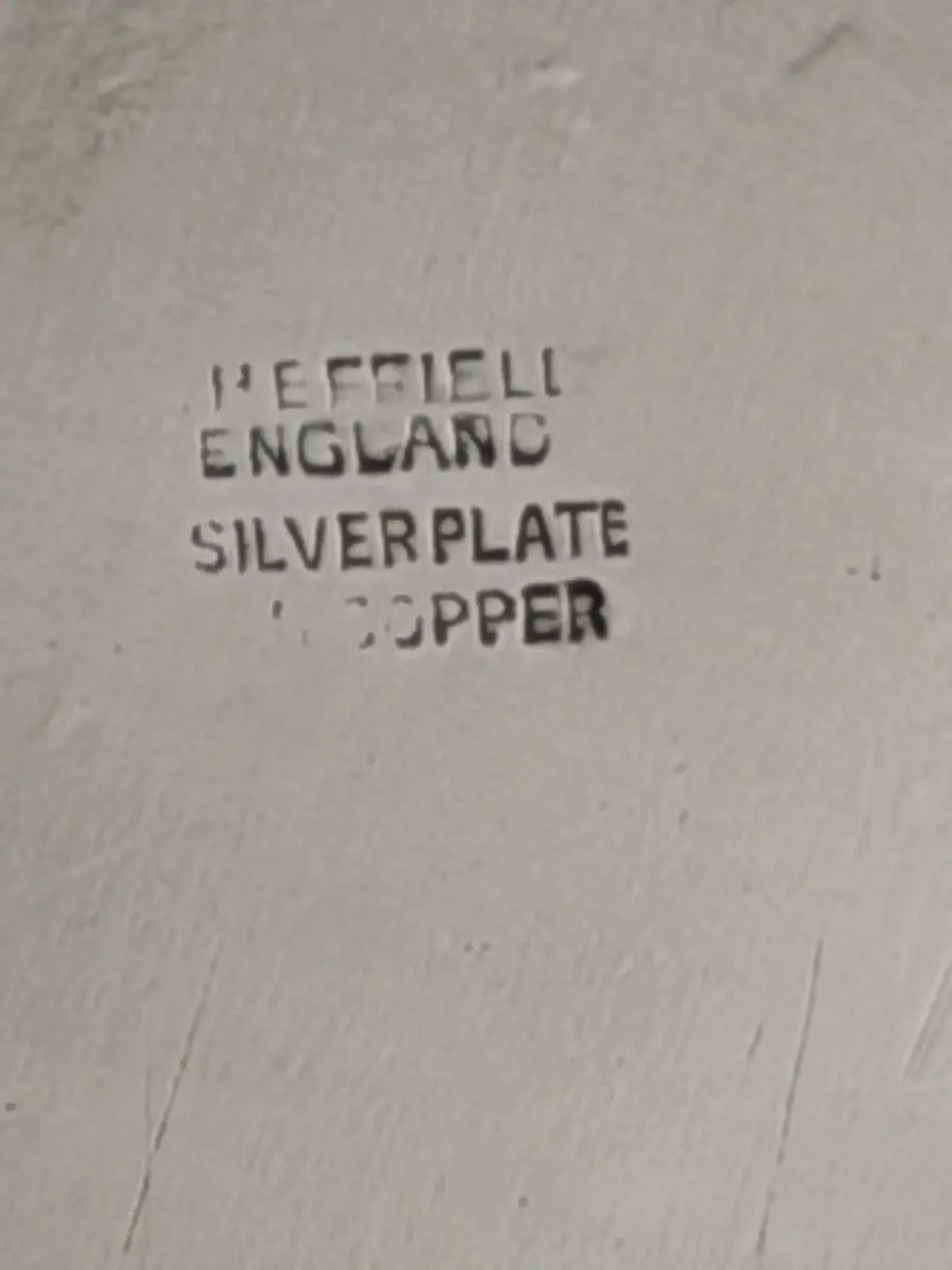 Silver plated trays x 2 - Image 3