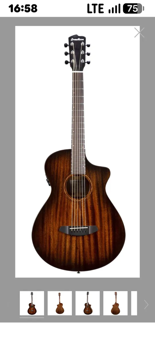 Breedlove Concert Pro guitar. - Image 1