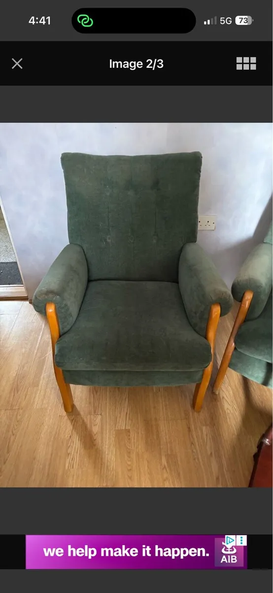 2X Arm Chairs - Image 2