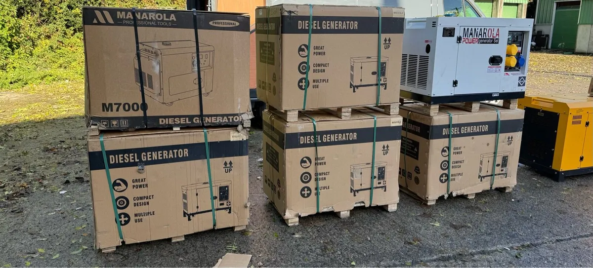 BRAND NEW 13kva to 20kva SILENT DIESEL GENERATORS - Image 3