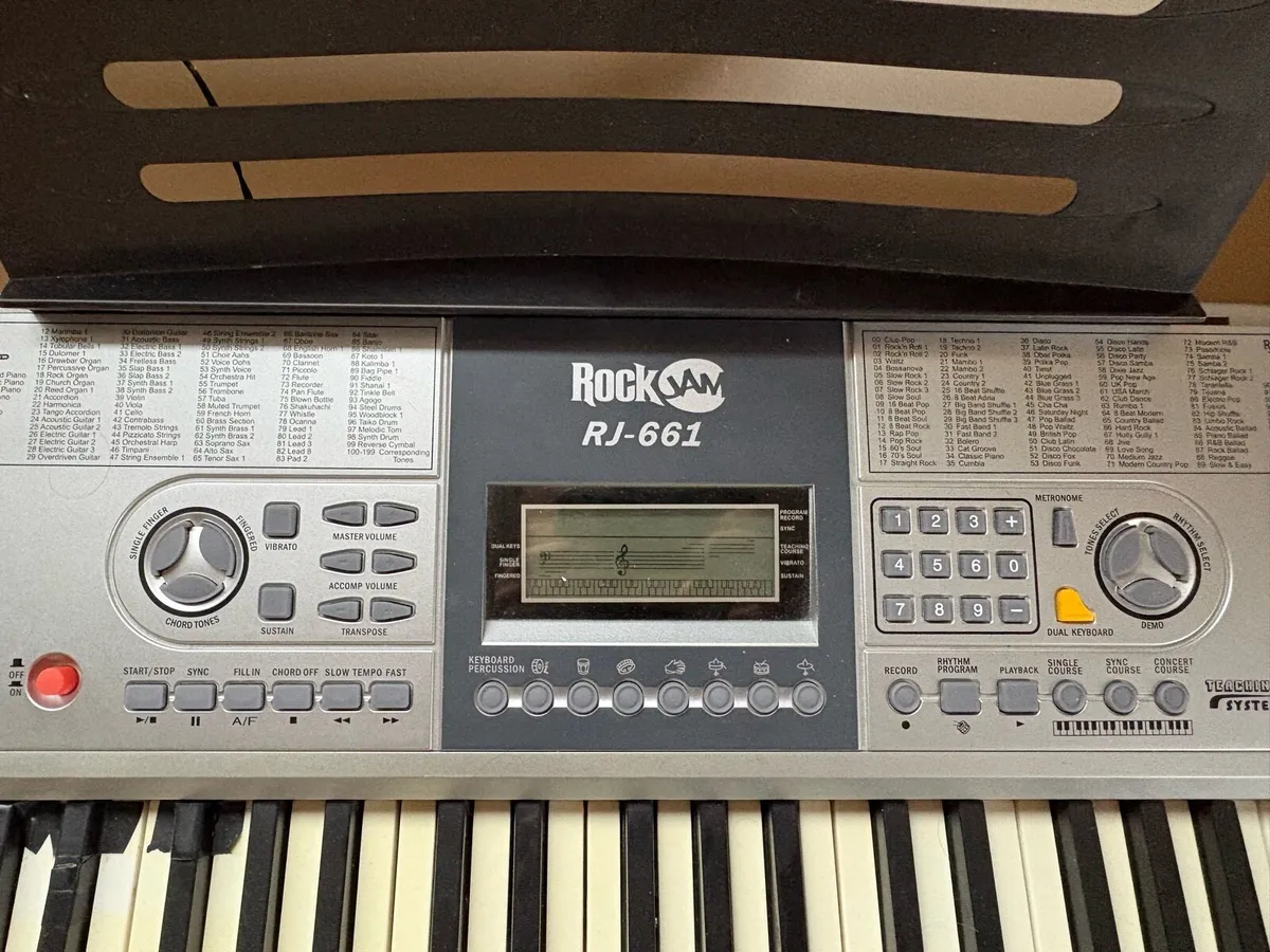 🎹 RockJam RJ-661 Electronic Keyboard - Image 2