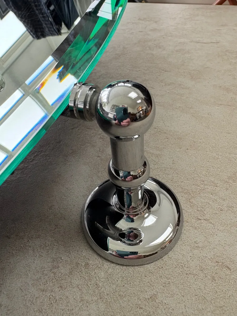 Samuel Heath tilting oval wall mirror - Image 3