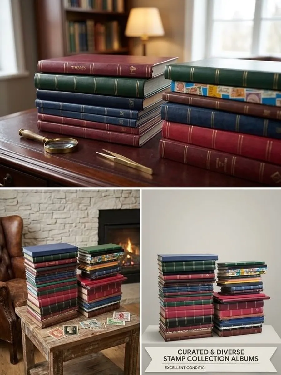 Stamp Albums - Image 1