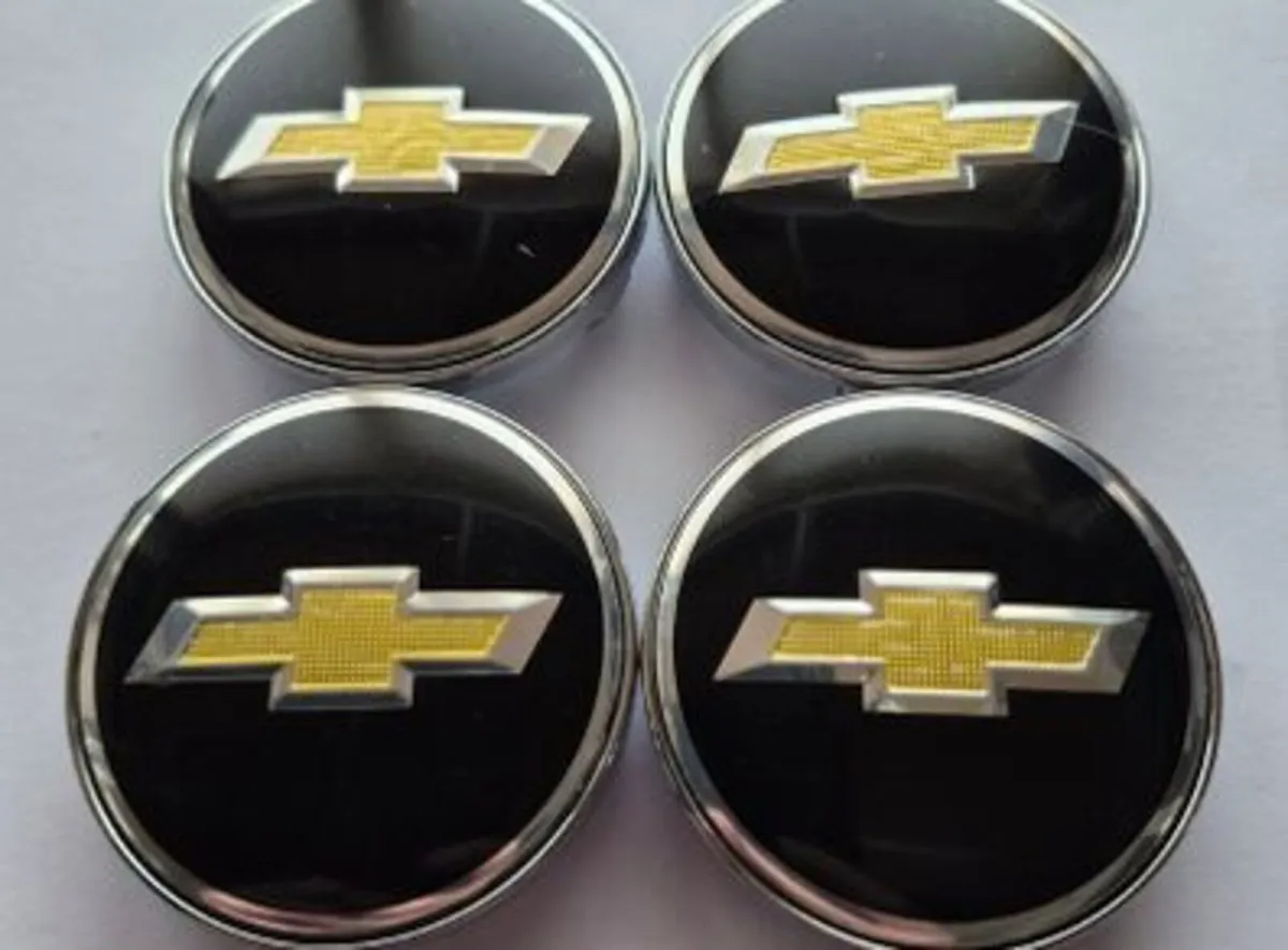 Chevrolet centre caps - FREE POST - Image 1