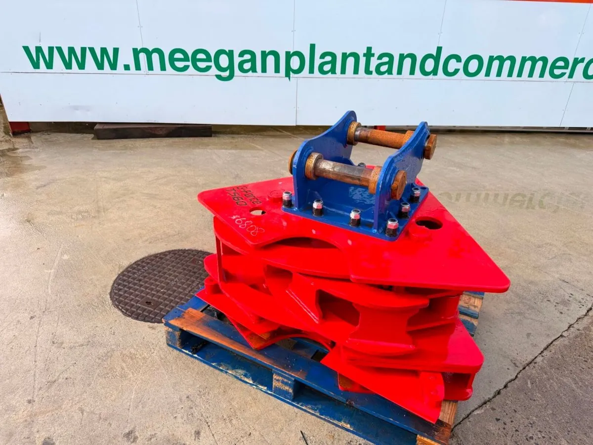 Brand New Hydraulic Tree Shear  65mm Pins  Heavy D - Image 2