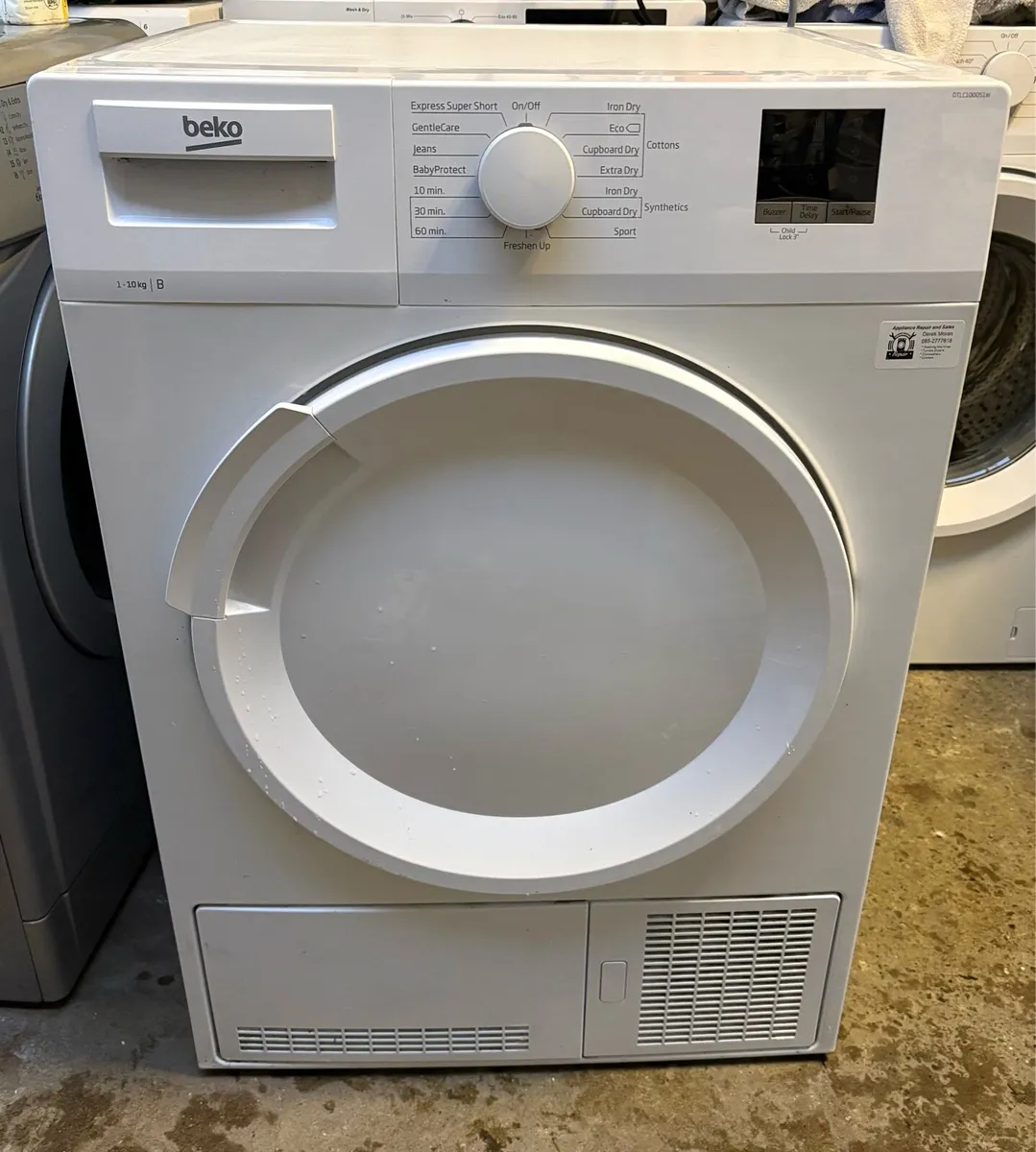 Beko Condenser Dryer - 10kg Drum