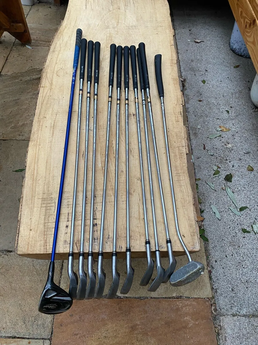 King cobra irons and Titleist 3 wood / putter - Image 1