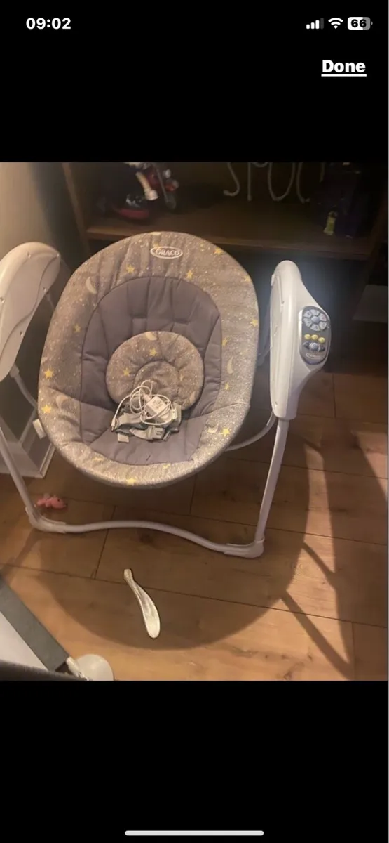 FREE Next to me crib and baby swing - Image 2