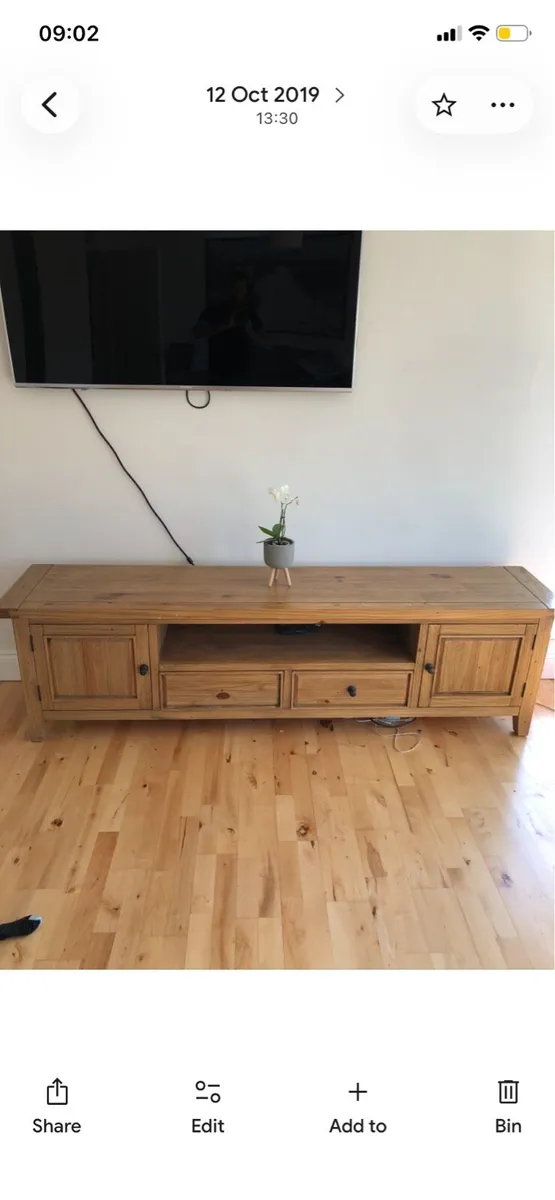 Dining room table , tv cabinet and coffee table - Image 2