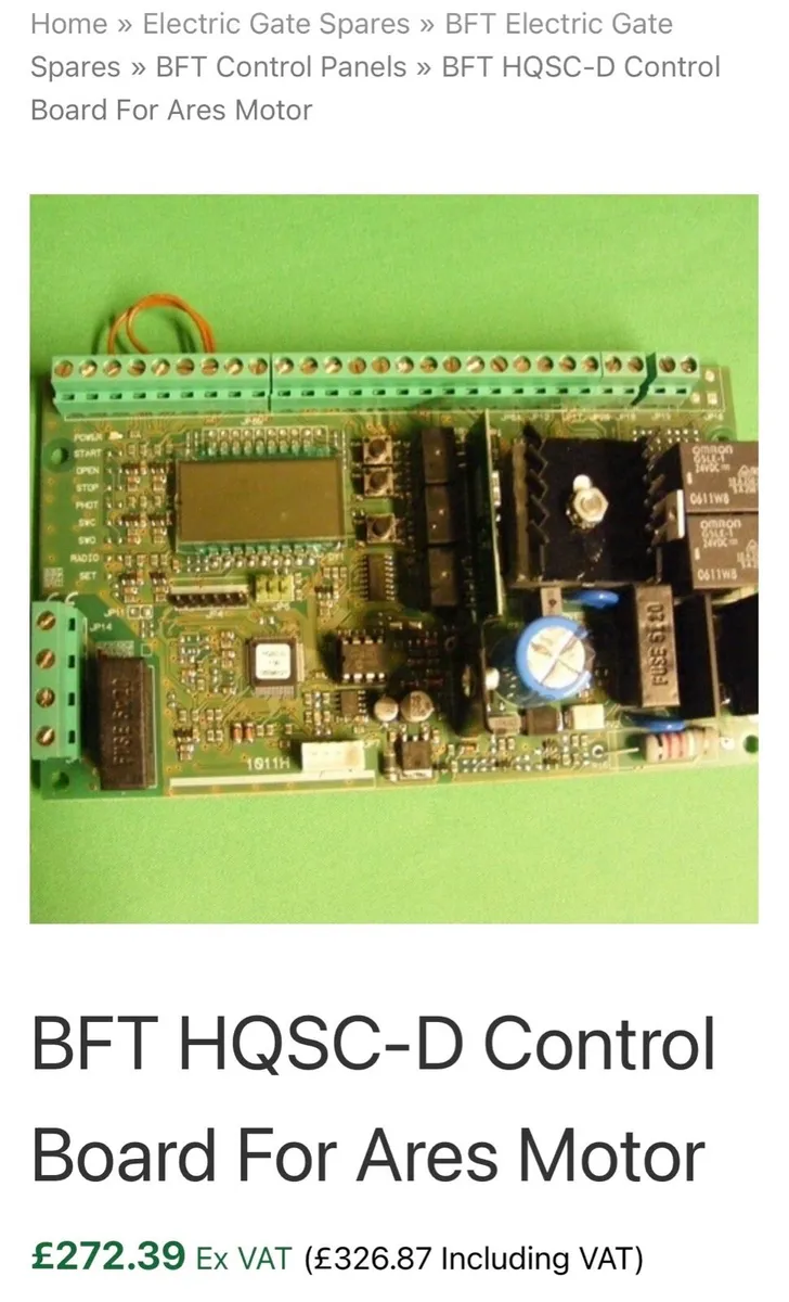 Electric Sliding gate motor control panel - Image 4