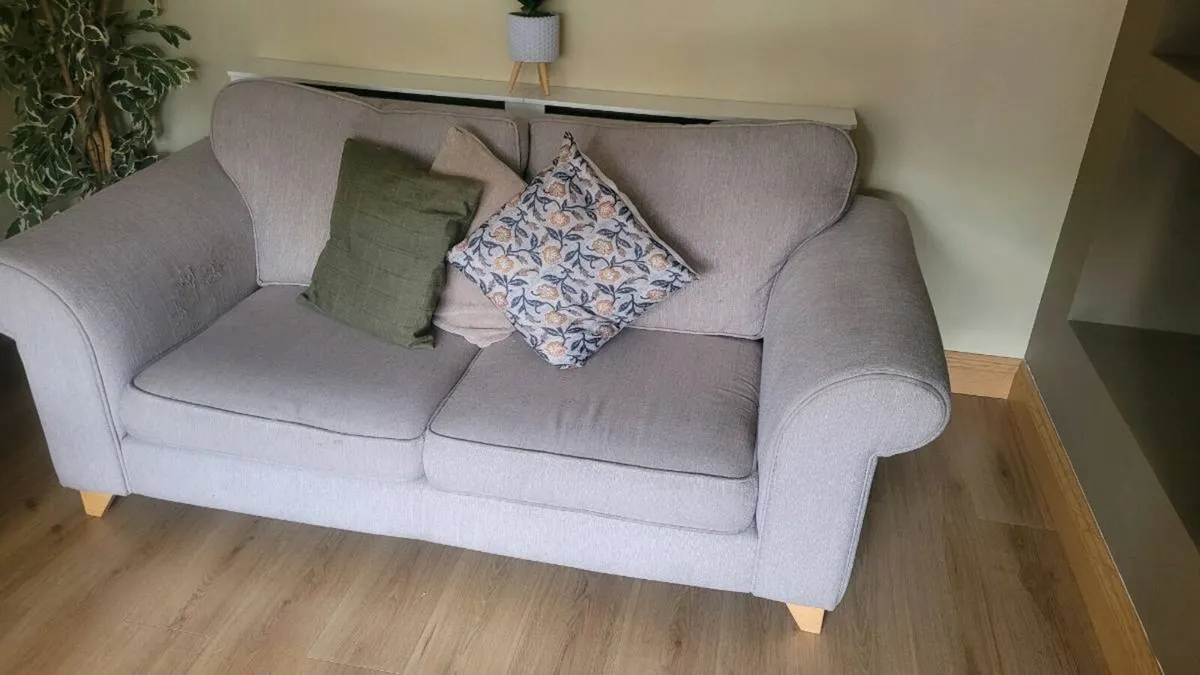 3+2 Beige Sofa - FREE - Image 1