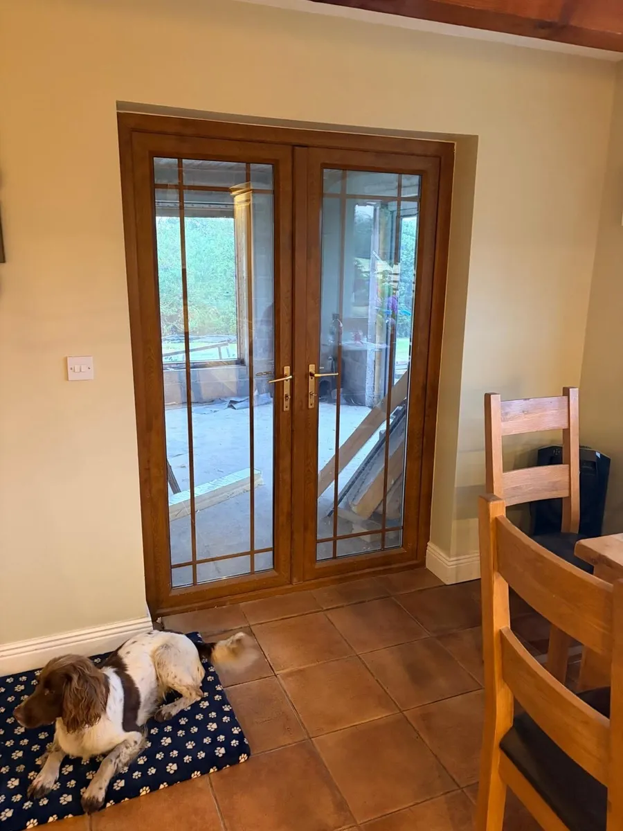 Patio pvc double doors - Image 2