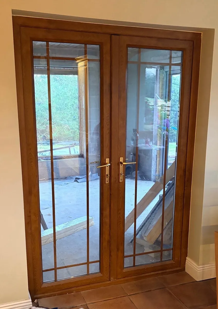 Patio pvc double doors - Image 3