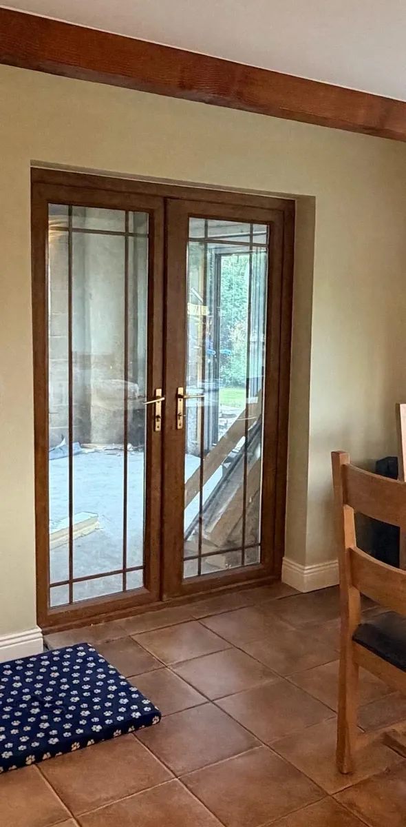 Patio pvc double doors - Image 4